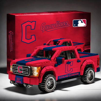 MLB 3D Racing Truck Model Building Block Set V1 NAK NHM