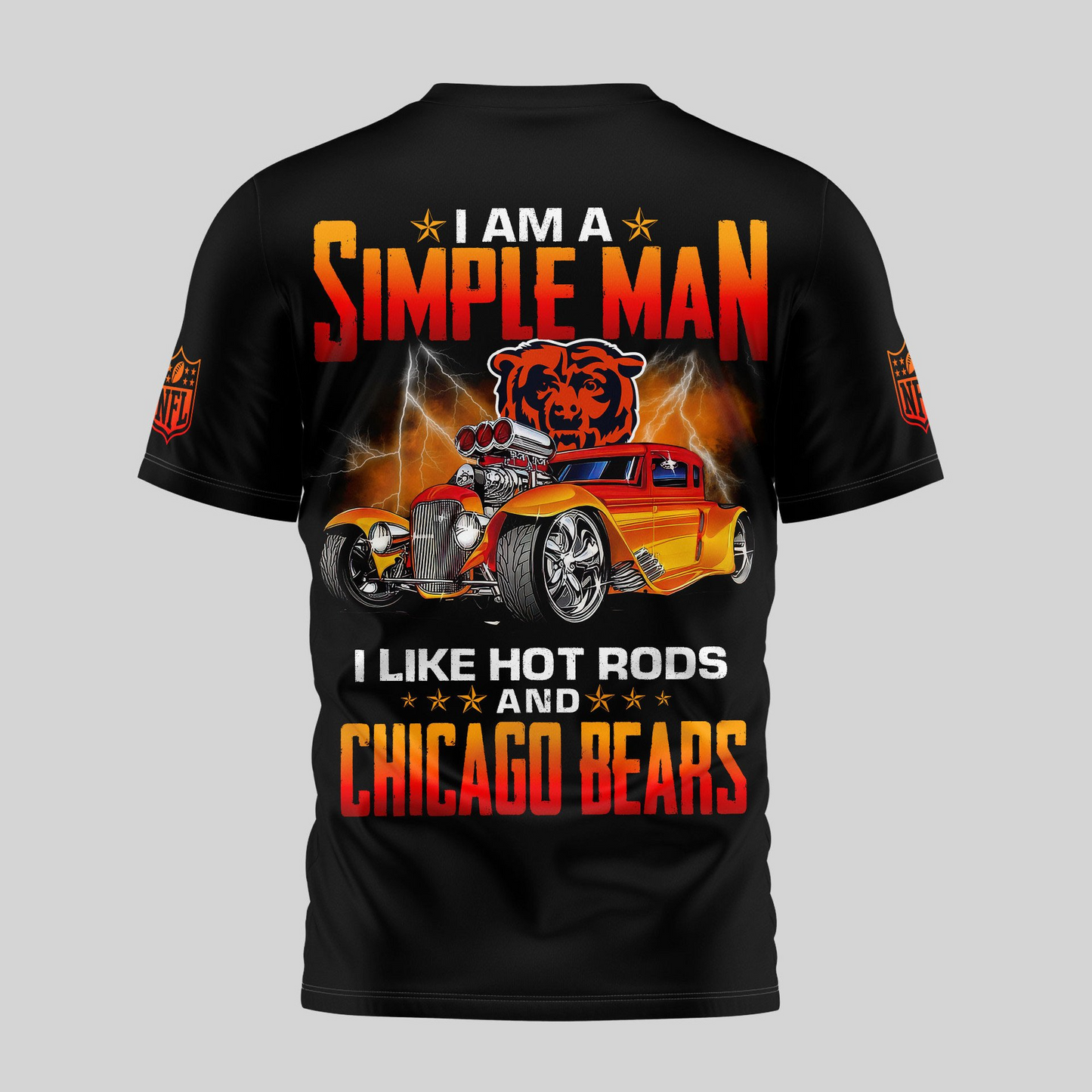 CHI Premium NFL Hot Rods 3D Shirt DDT HLPHUONG