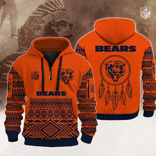 CHI Premium NFL Native American Hoodie DDT HLPHUONG