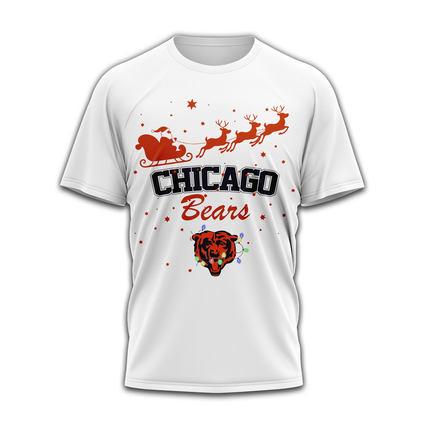 CHI Premium NFL Sweet Christmas 3D Shirt DDT 151125 NTL