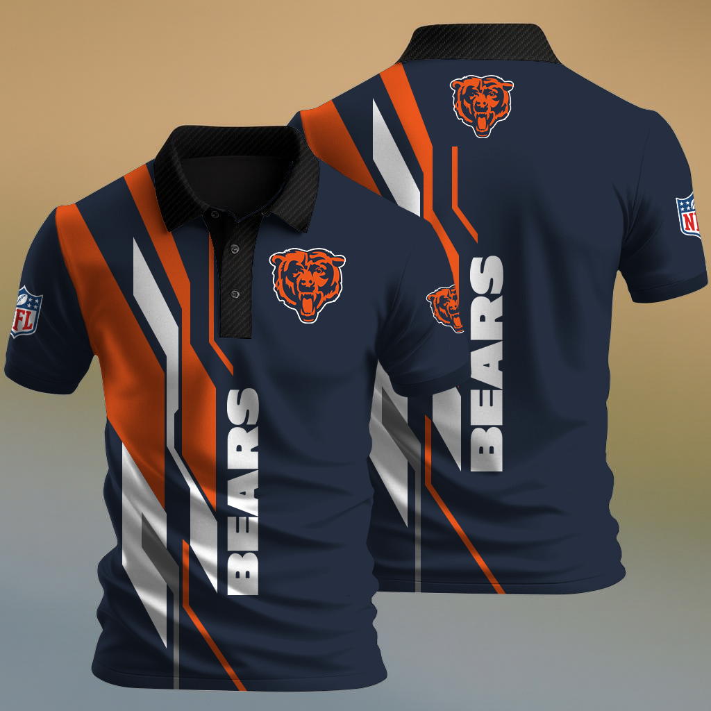 CHI Premium NFL V7 Polo Shirt DDT NTL