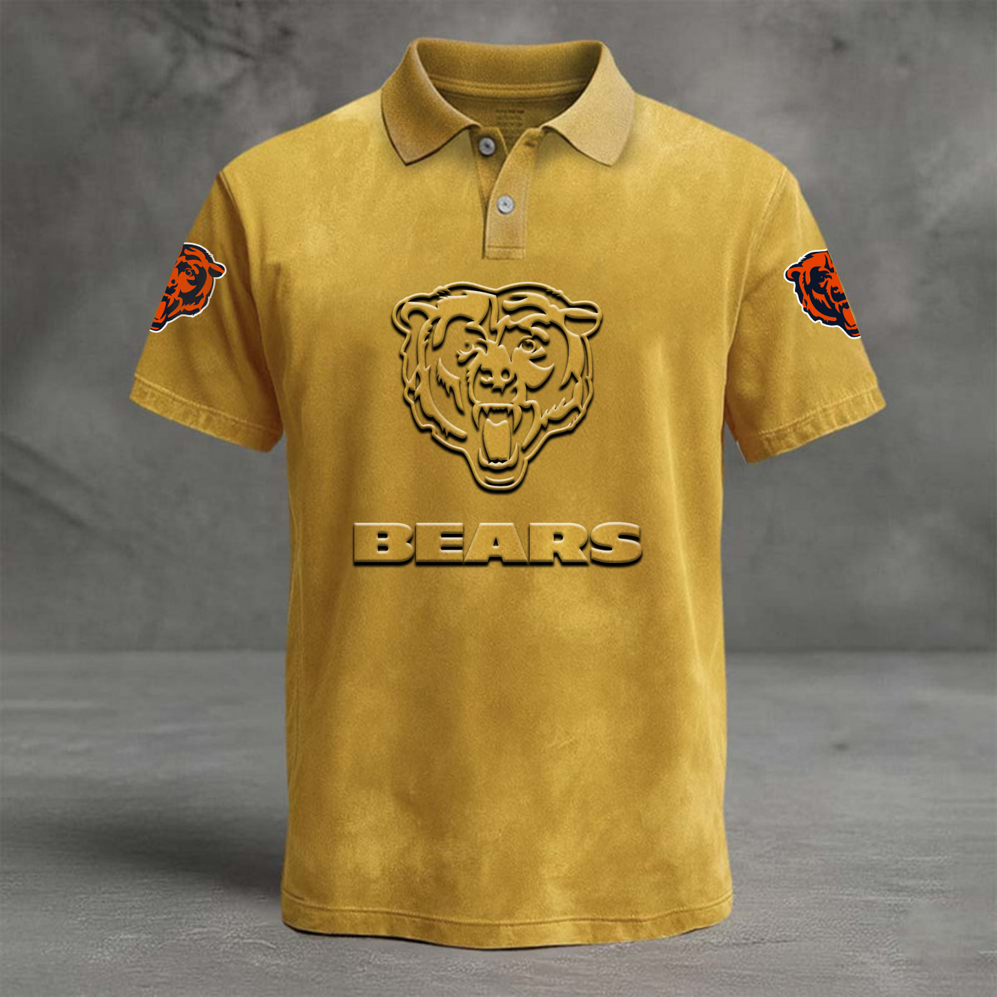 CHI x NFL Embossed Polo Shirt DATND TANTD