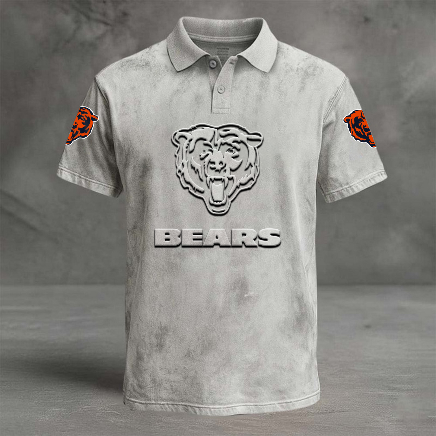 CHI x NFL Embossed Polo Shirt DATND TANTD