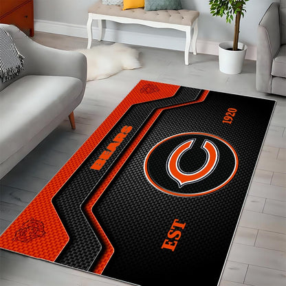 CHI x NFL Modern Sports Living Room Rug DatND DVT