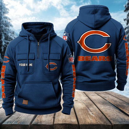 CHI x NFL Premium Hoodie DATND TANTD