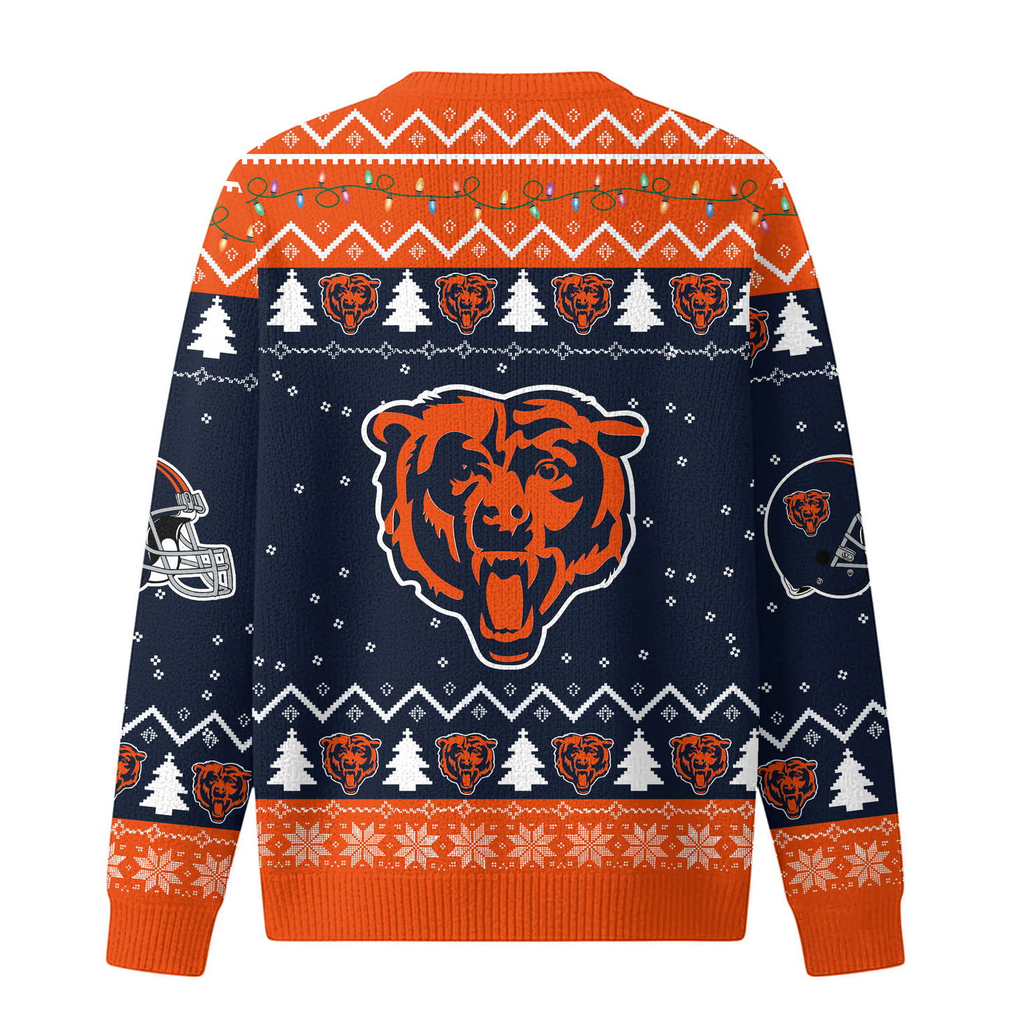 CHI x NFL Premium Knitted Cardigan Jacket DDT CTND