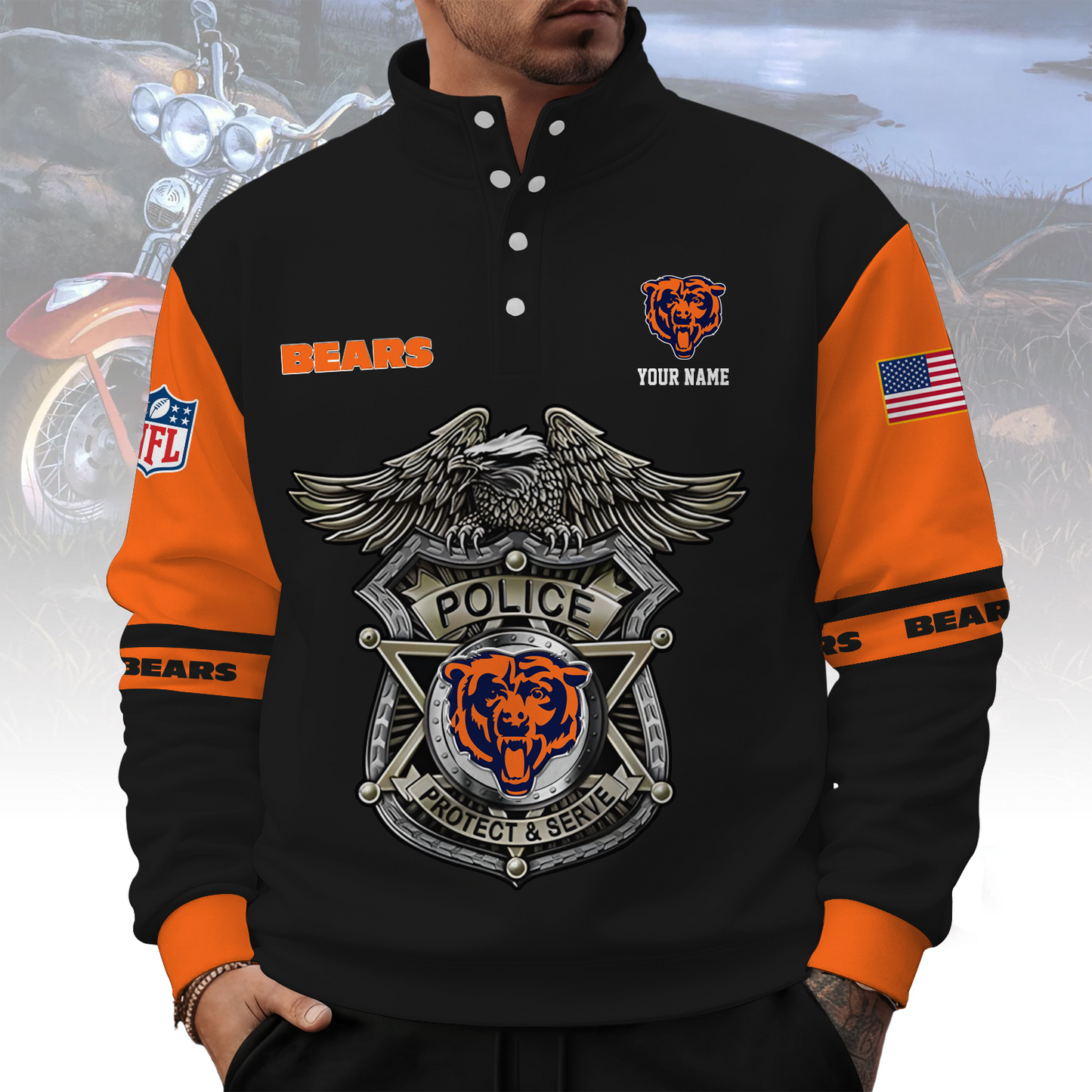 CHI x NFL Western Style Sweater With Buckles DatND ThuongNH