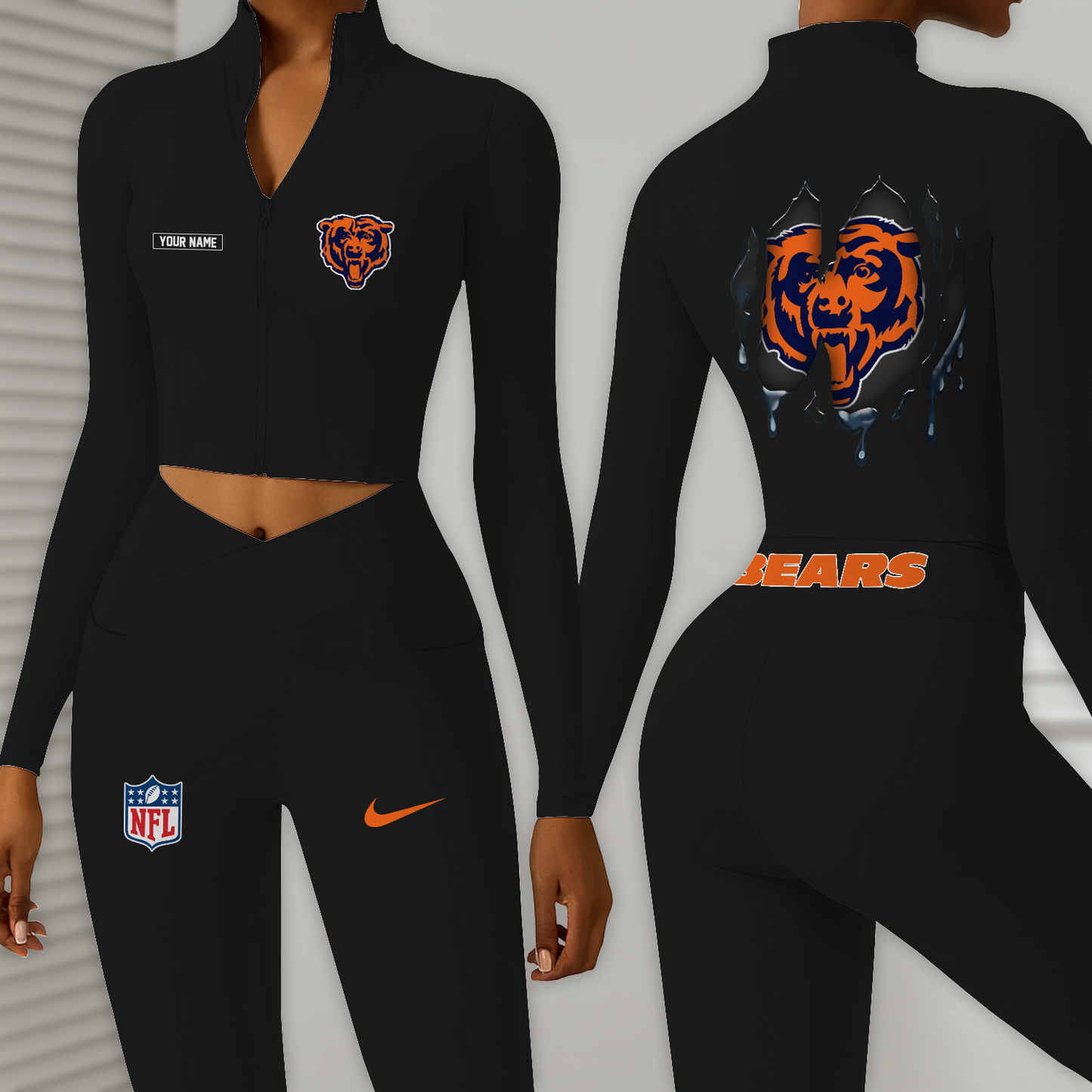 CHI x NFL Women's Activewear Set DatND DVT