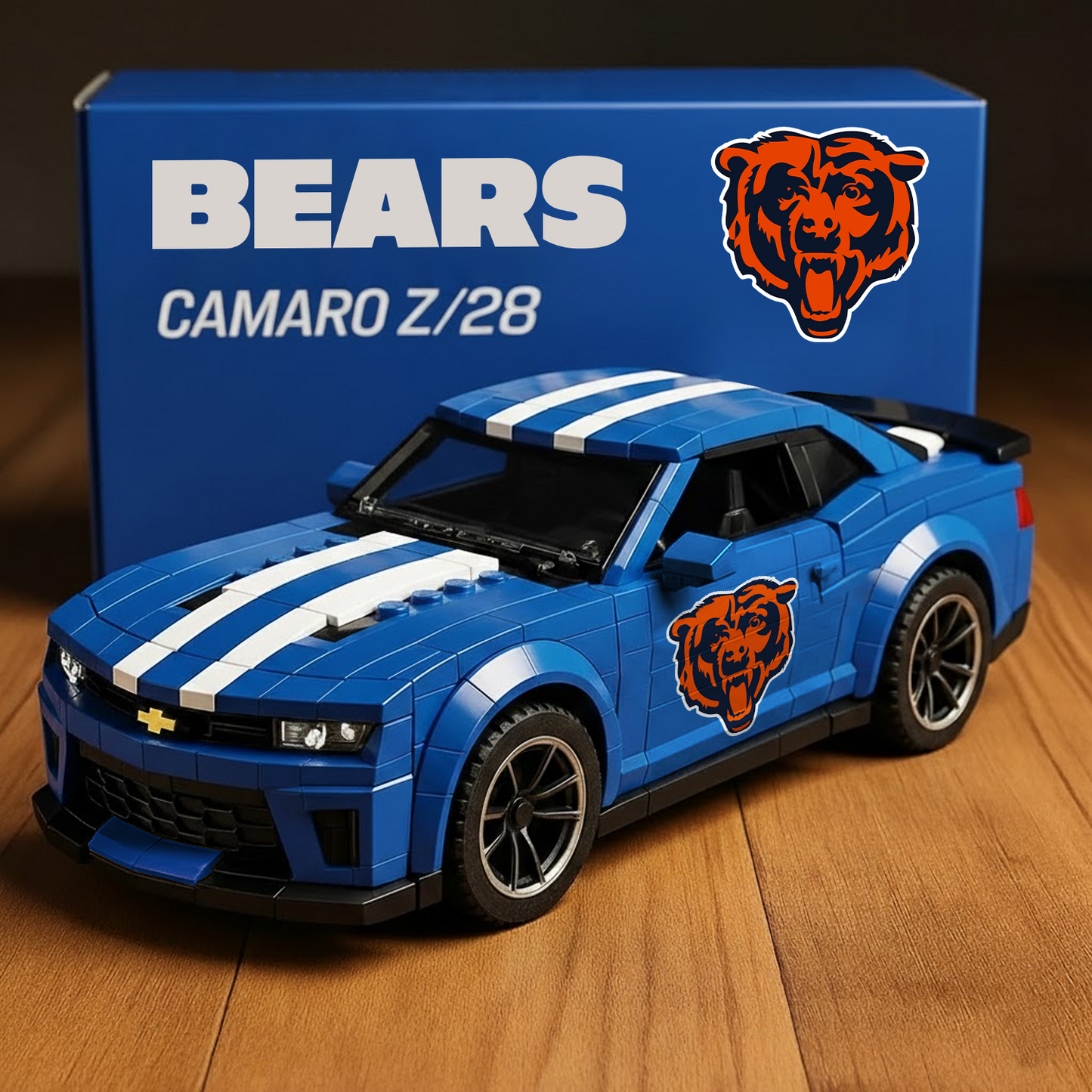 CHI x NFL Football Team Camaro Z28 DATND TANTD