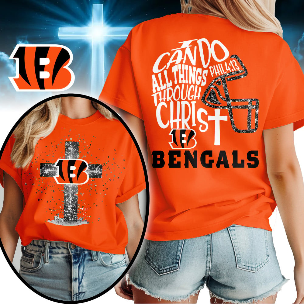 CIN Premium NFL Christian Football 3D Shirt DDT CTND