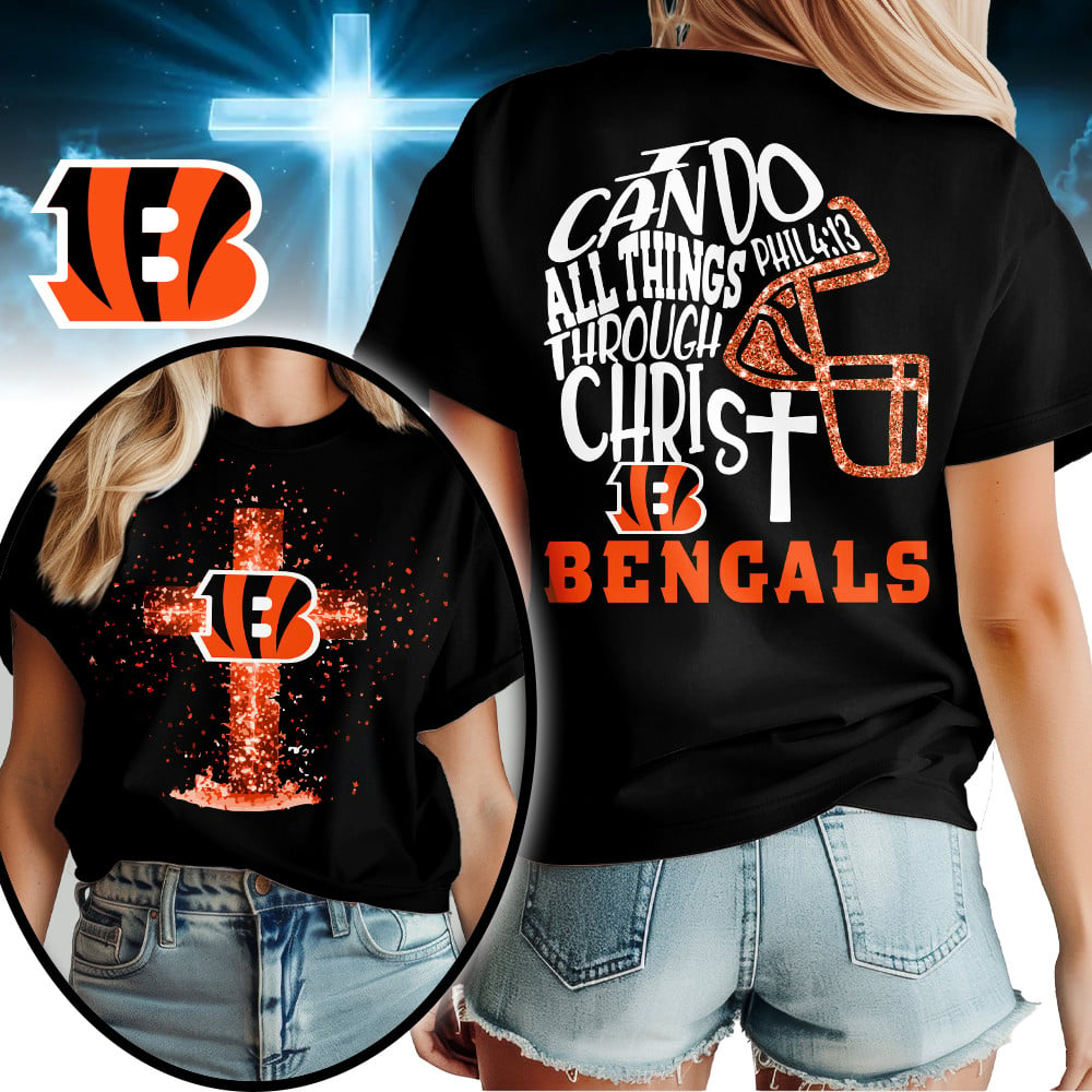 CIN Premium NFL Christian Football 3D Shirt DDT CTND