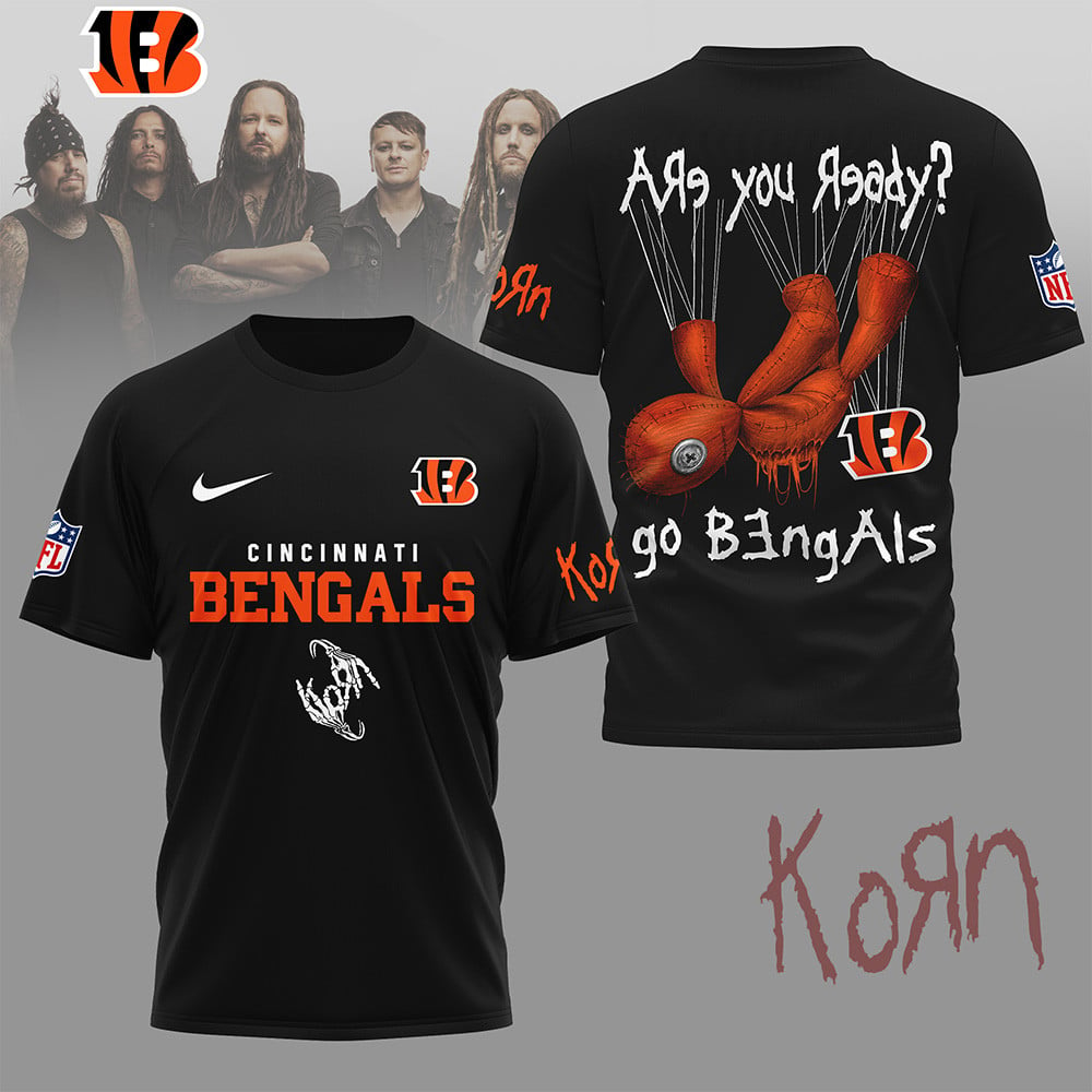 CIN Premium NFL Korn Fan Shirt DDT CTND