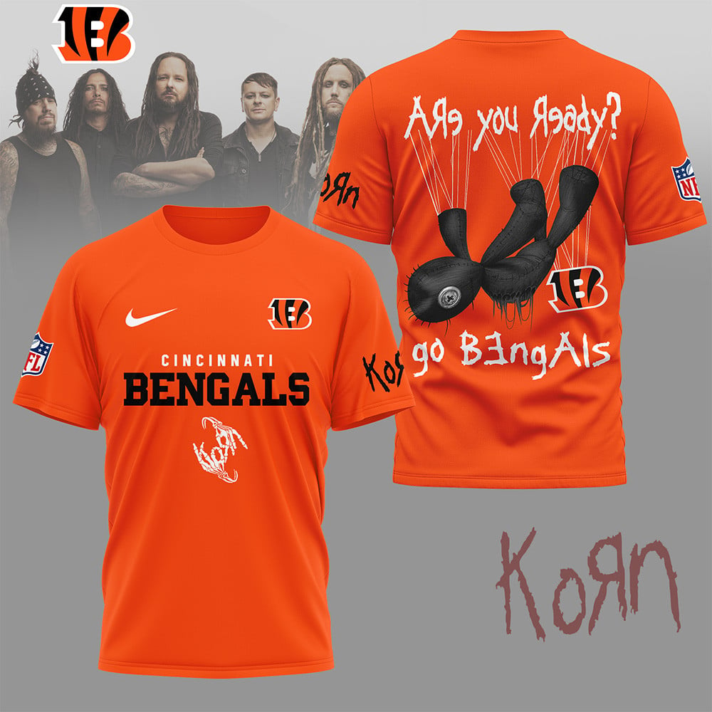CIN Premium NFL Korn Fan Shirt DDT CTND