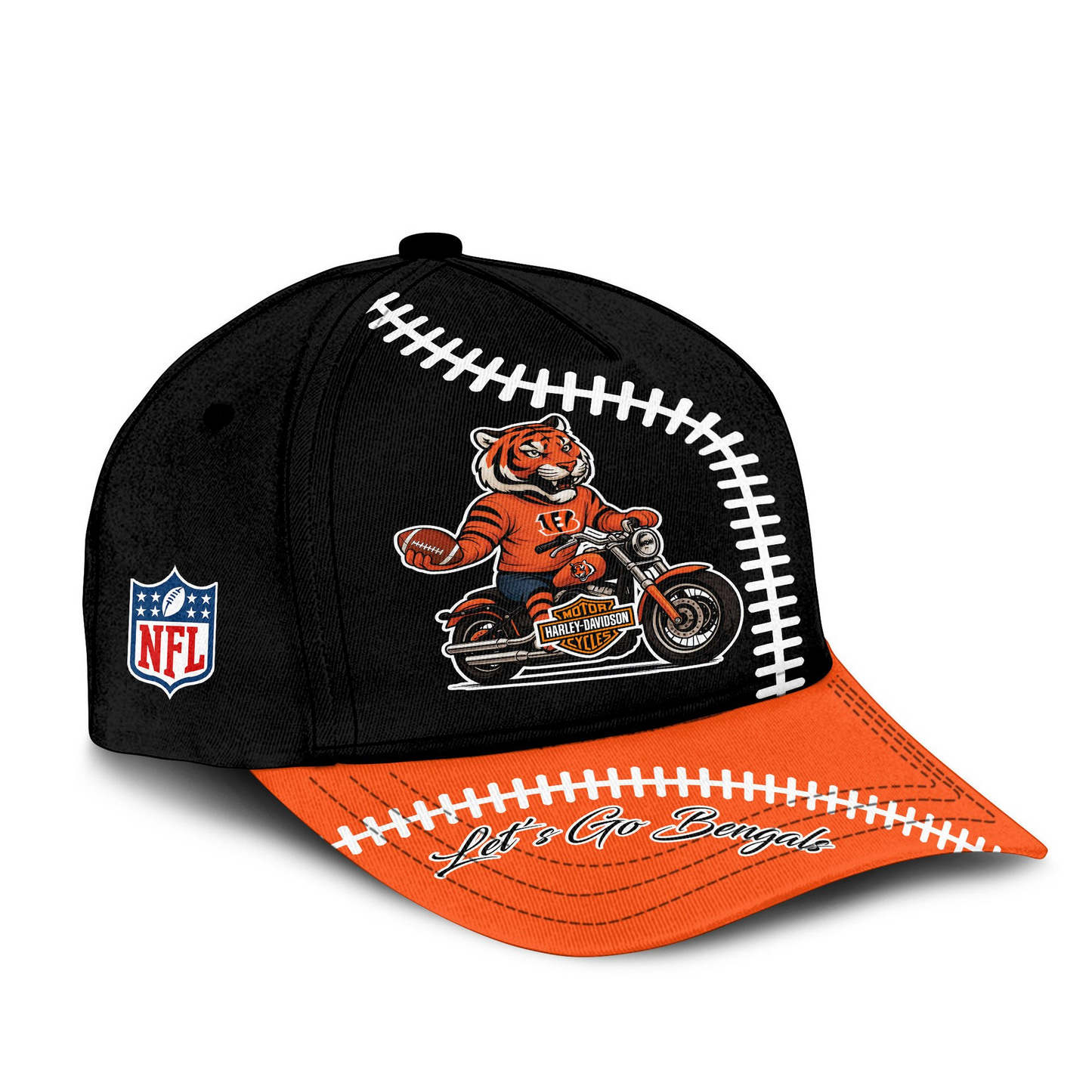 CIN Premium NFL Motorcycle Classic Cap DDT 111125 NTL