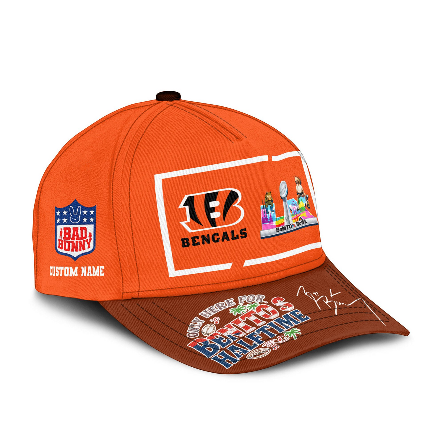 CIN Premium NFL Only Here For Benitos Halftime Cap DDT HLPHUONG