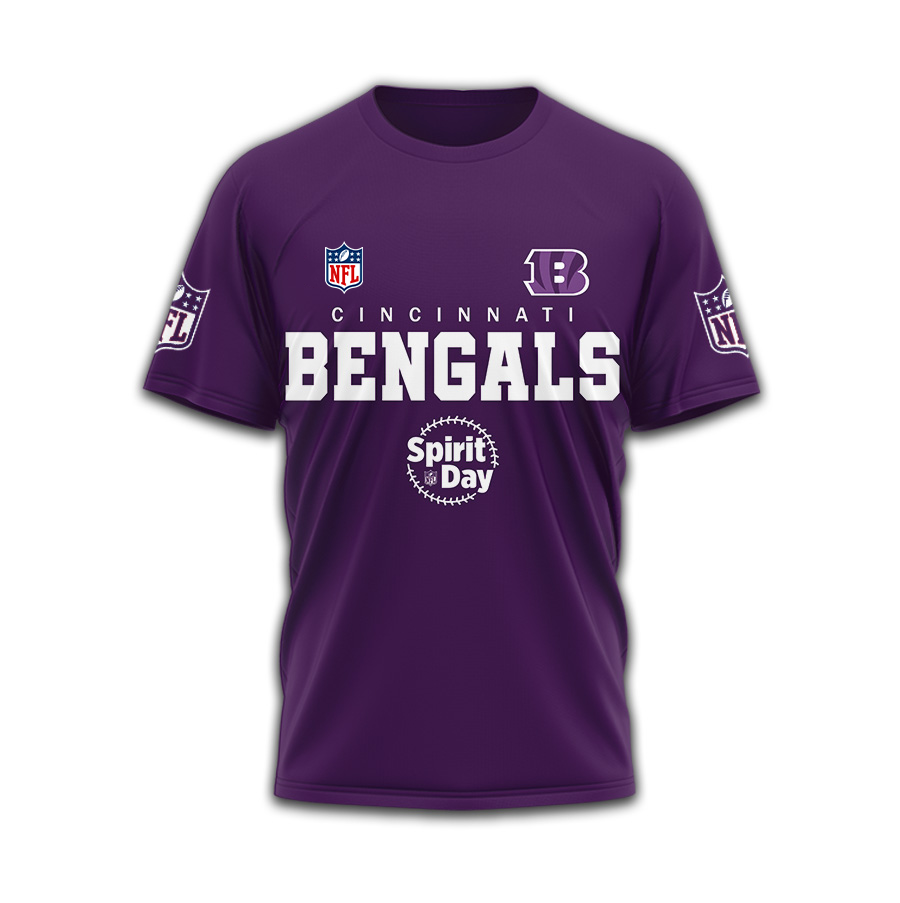 CIN Premium NFL x Spirit Day 3D Shirt DDT CTND