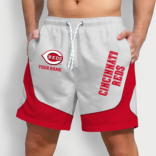 CIN x MLB Team Special Short Pants For Men Custom Name Gifts DATND TANTD