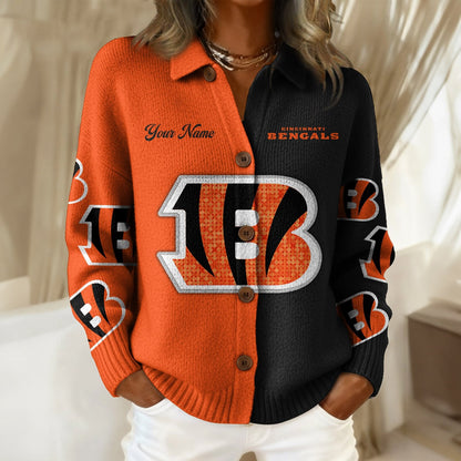 CIN x NFL Cardigan Jacket 1011 DatND DVT