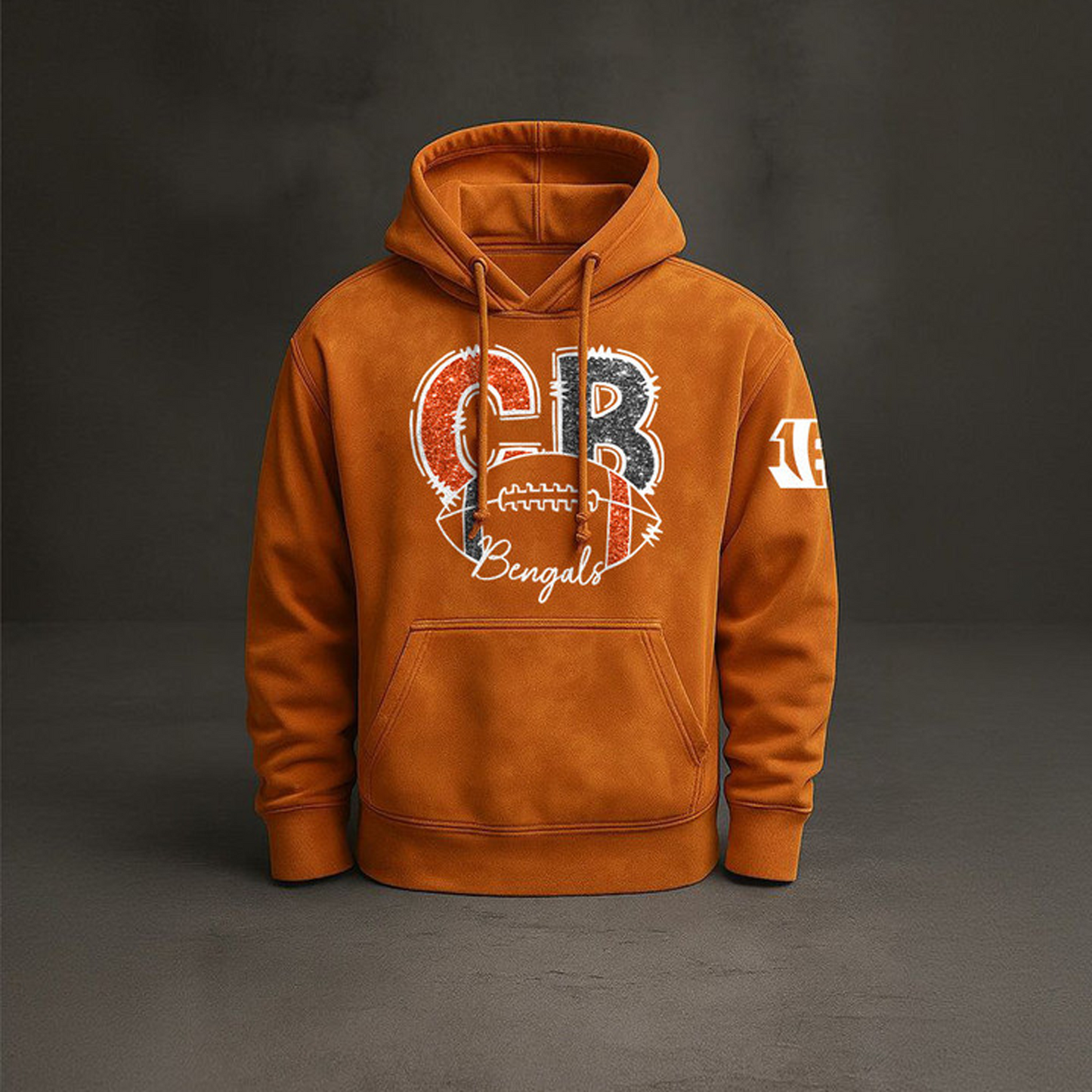 CIN x NFL Embossed Hoodie DatND THUONGNH