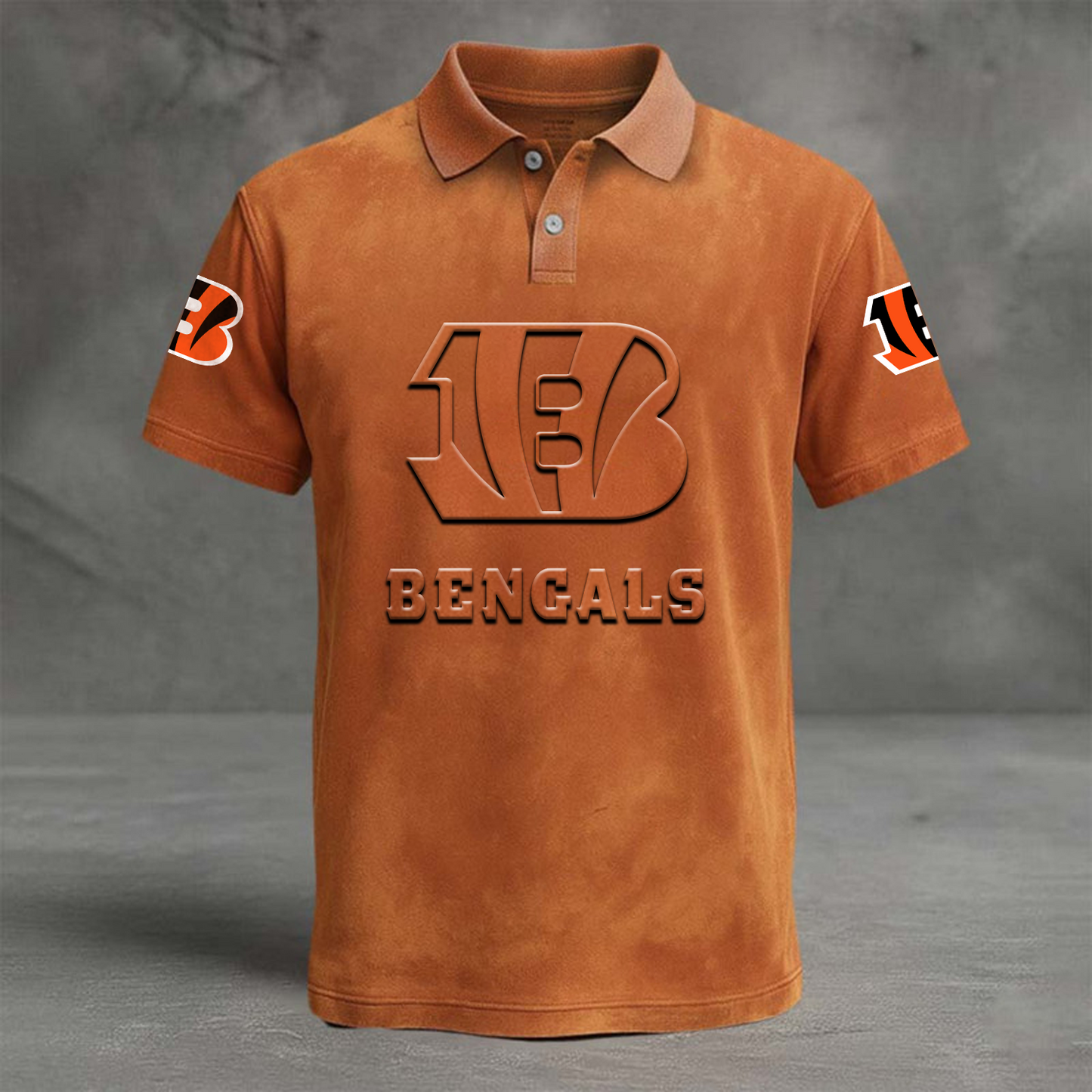 CIN x NFL Embossed Polo Shirt DATND TANTD