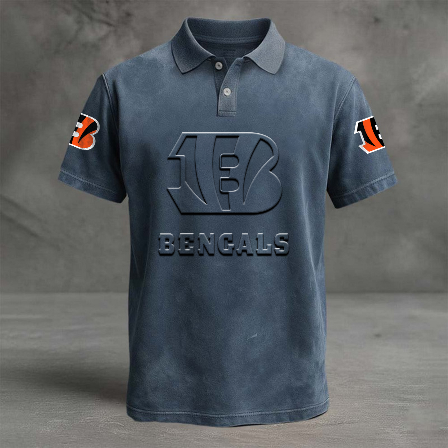 CIN x NFL Embossed Polo Shirt DATND TANTD