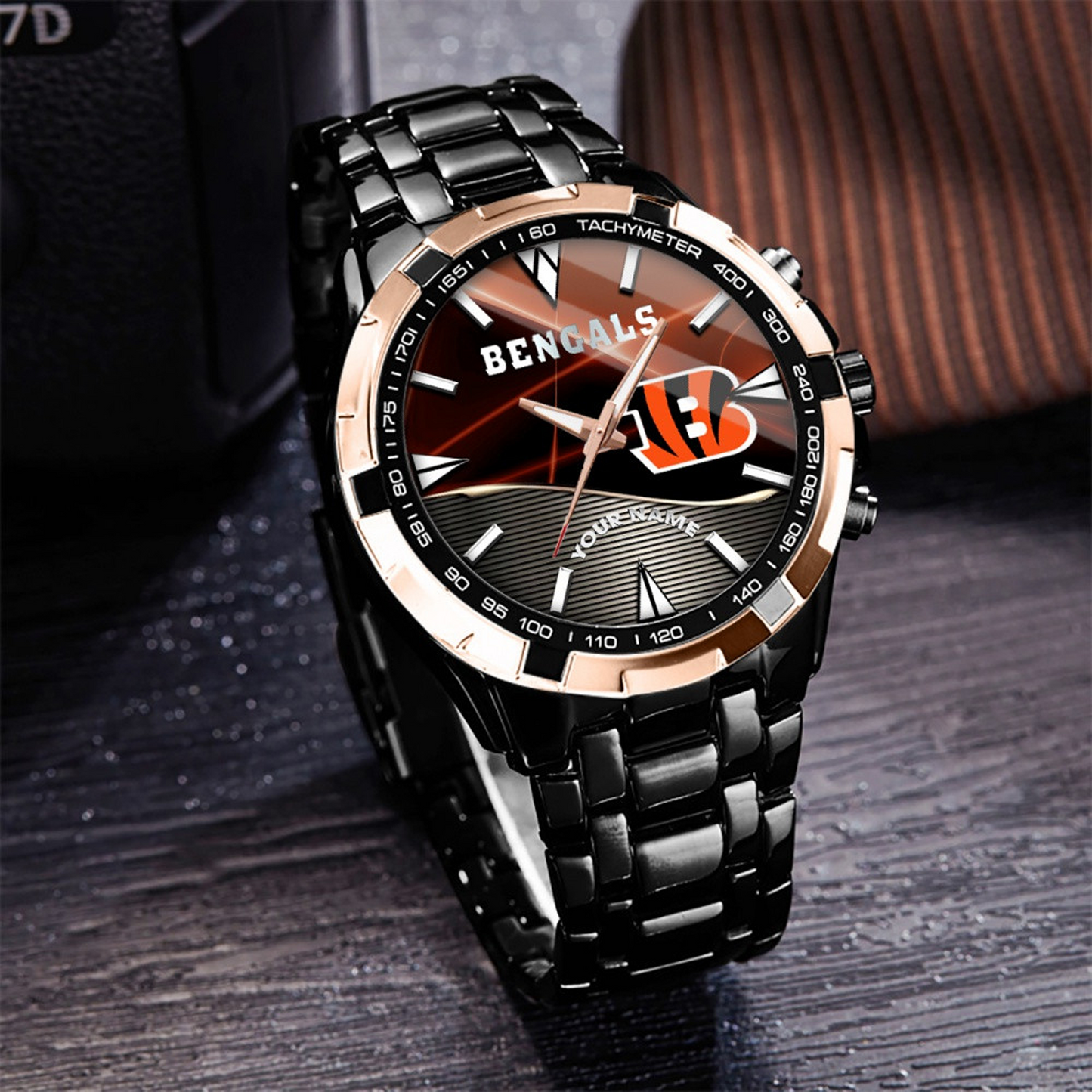CIN x NFL Luxury Alloy Watch DATND TANTD