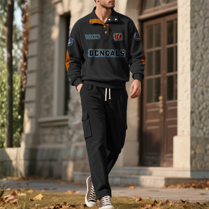 CIN x NFL Men's Corduroy Sweatshirt 1011 DatND DVT