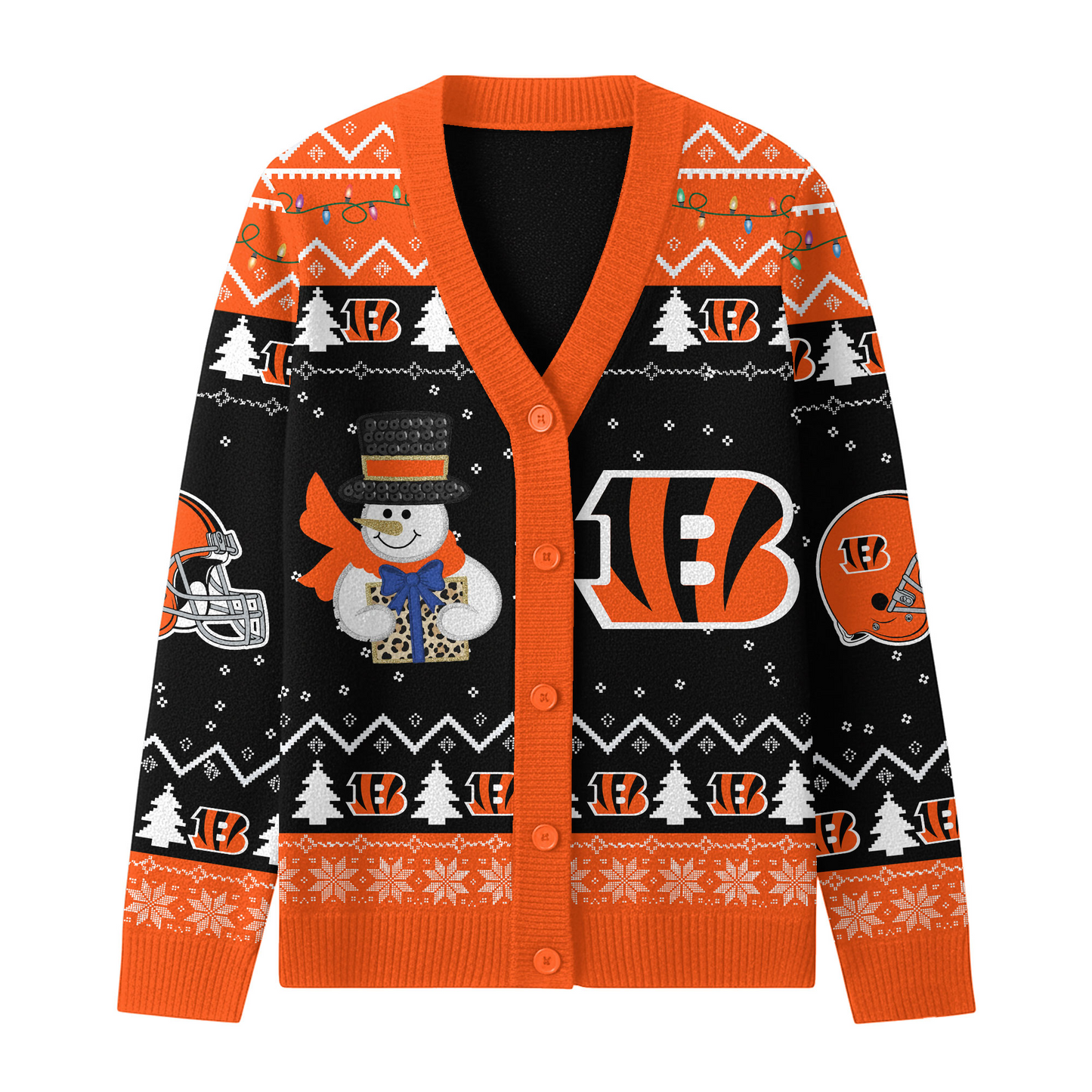 CIN x NFL Premium Knitted Cardigan Jacket DDT CTND