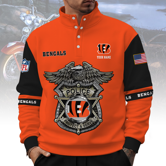 CIN x NFL Western Style Sweater With Buckles DatND ThuongNH