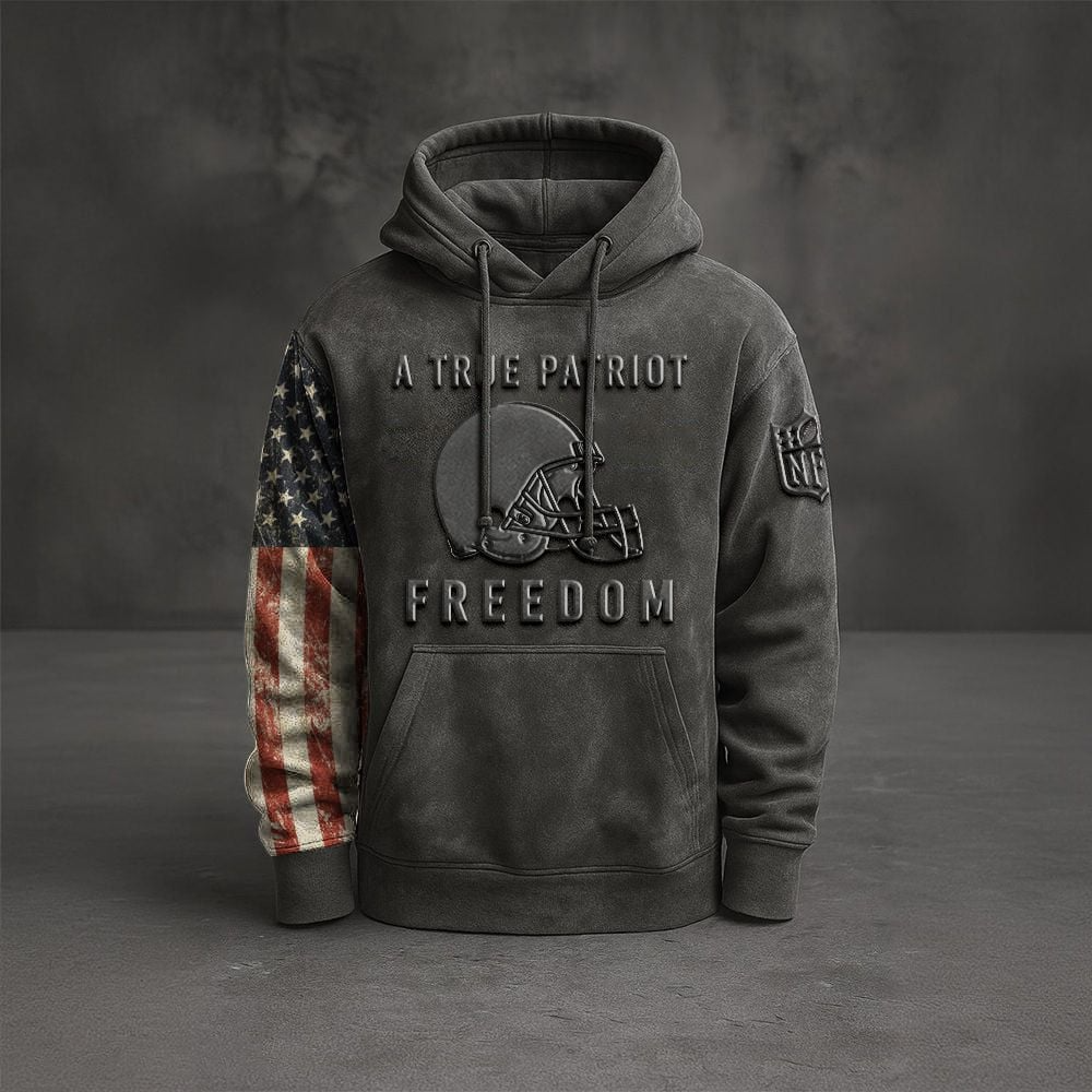 CLE NFL Retro Style Hoodie DDT  NTL