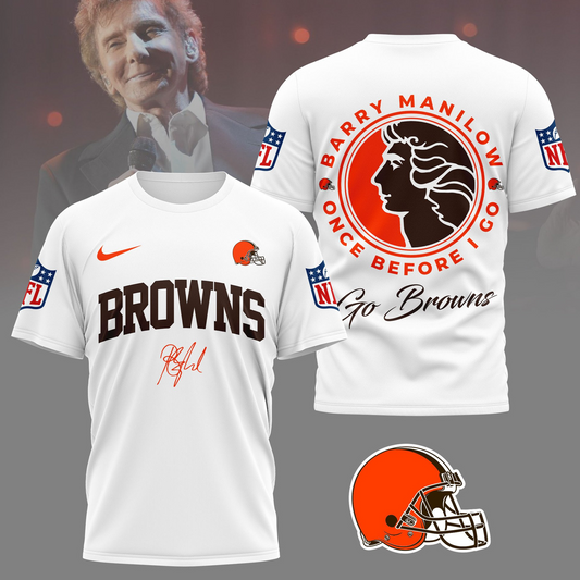 CLE Premium NFL Barry Manilow Fan Shirt DDT CTND