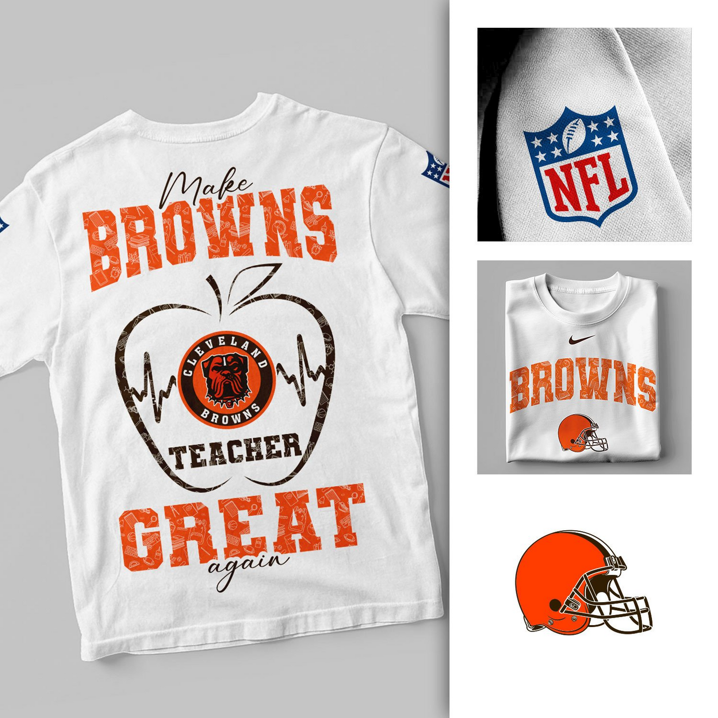 CLE Premium NFL Great Again 3D Shirt DDT 101125 NTL