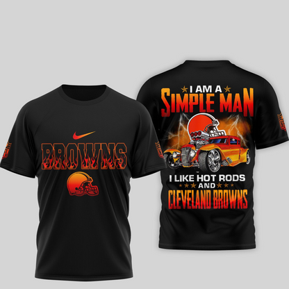 CLE Premium NFL Hot Rods 3D Shirt DDT HLPHUONG
