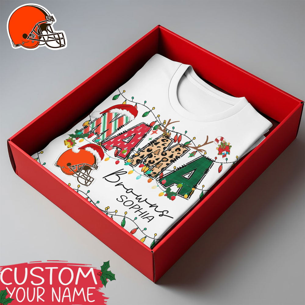 CLE Premium NFL Mama Football Shirt - Perfect Gift For Christmas DDT 151125 NTL
