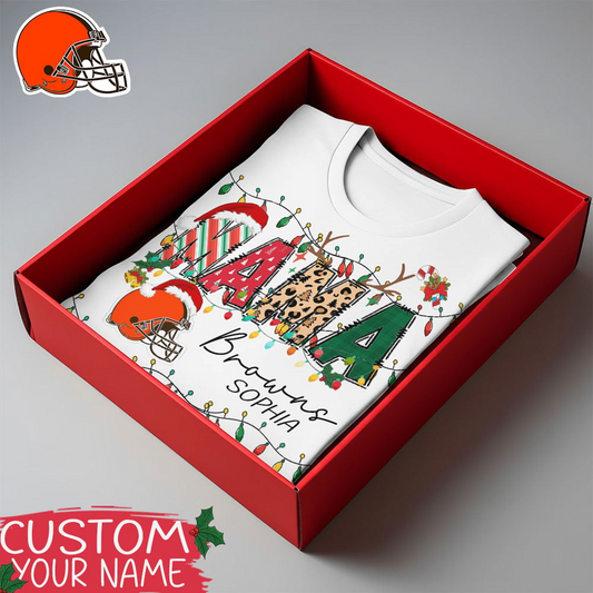 CLE Premium NFL Mama Football Shirt - Perfect Gift For Christmas DDT 151125 NTL