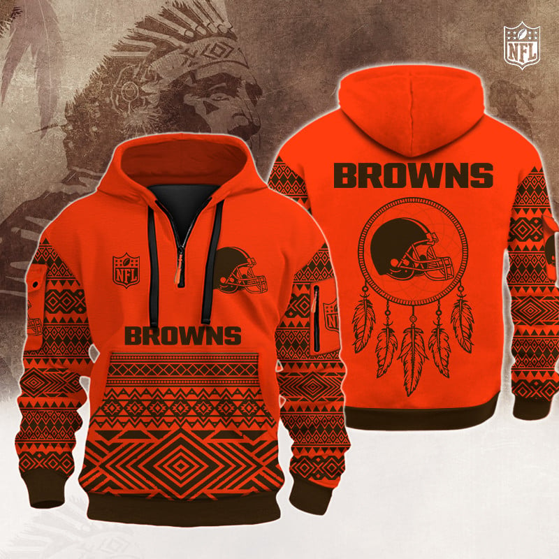 CLE Premium NFL Native American Hoodie DDT HLPHUONG