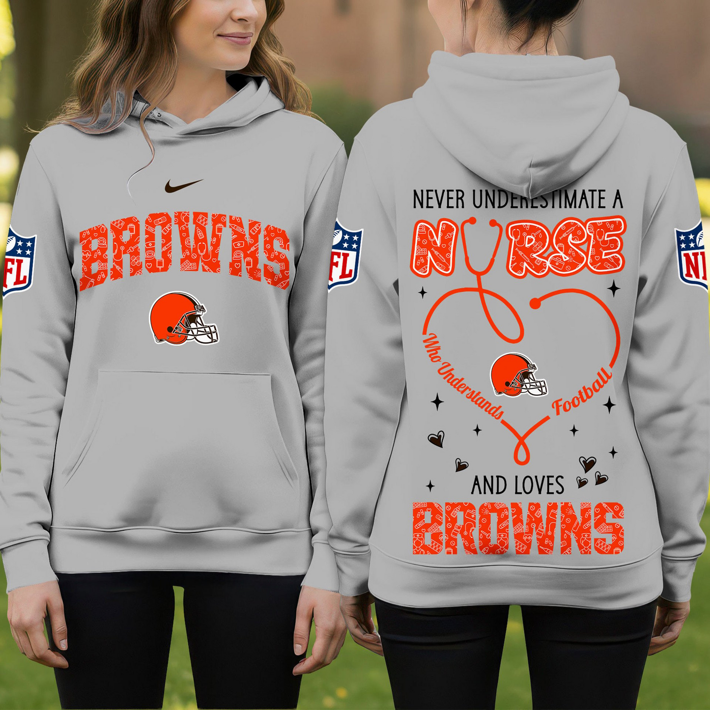 CLE Premium NFL Nurse Pride Hoodie DDT 101125 HLPHUONG