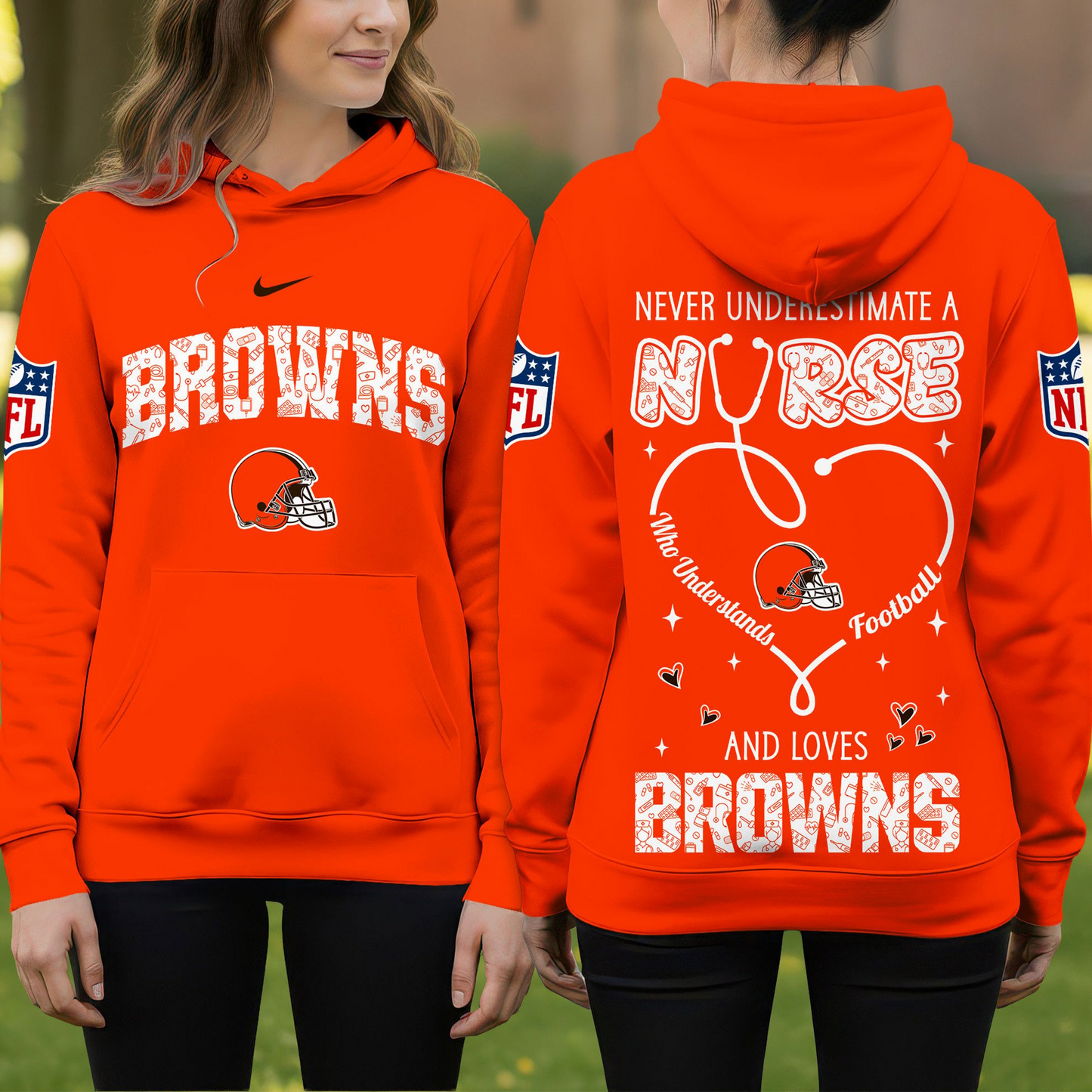 CLE Premium NFL Nurse Pride Hoodie DDT 101125 HLPHUONG