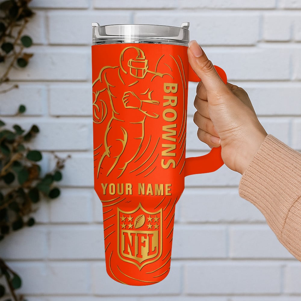 CLE Premium NFL Stanley Tumbler DDT NTL
