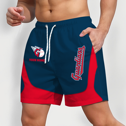 CLE x MLB Team Special Short Pants For Men Custom Name Gifts DATND TANTD
