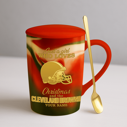 CLE x NFL Christmas Ceramic Cup DATND TANTD