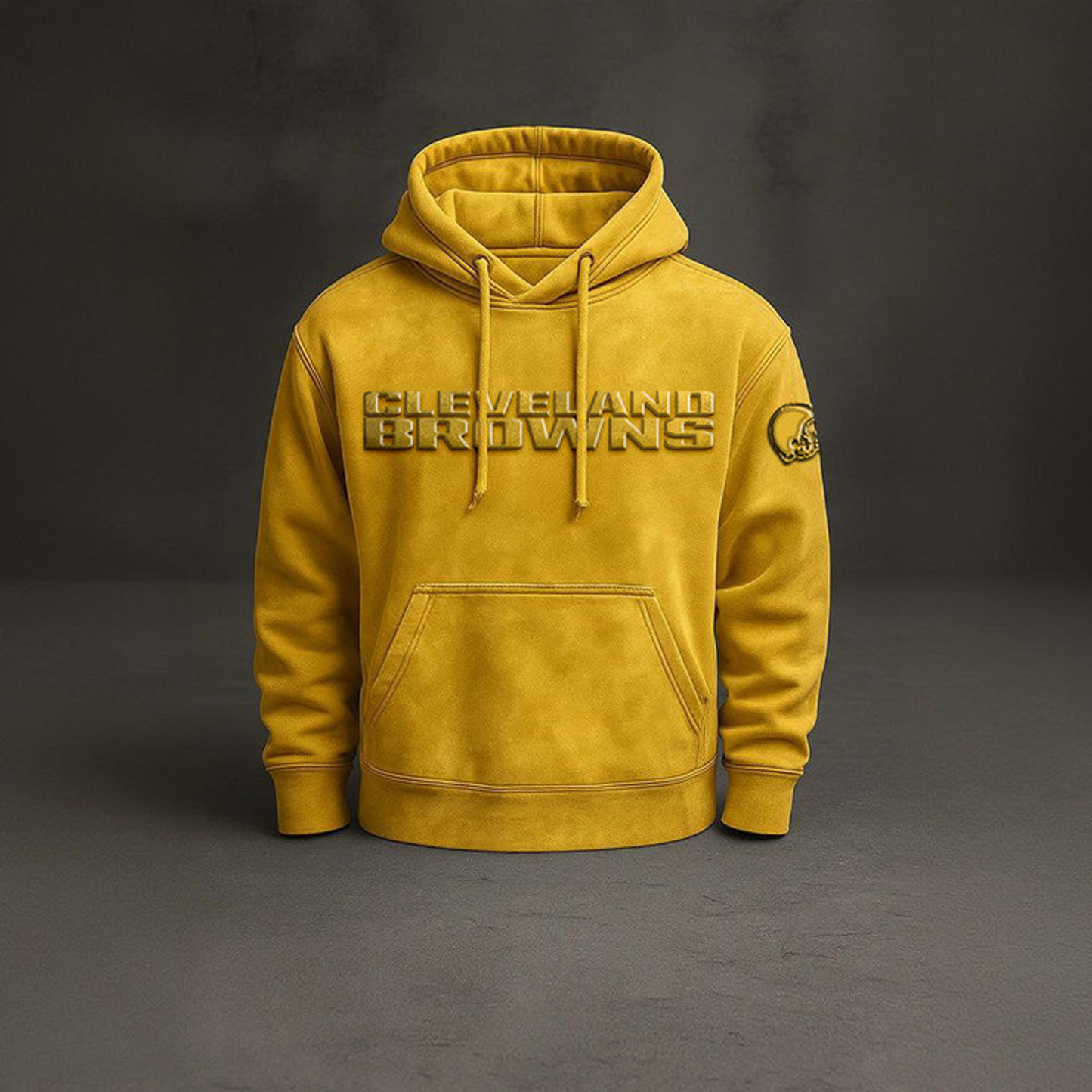 CLE x NFL Embossed Hoodie DatND THUONGNH