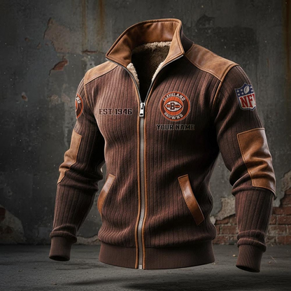 CLE x NFL Premium Fleece-Lined Sweatshirt DDT CTND