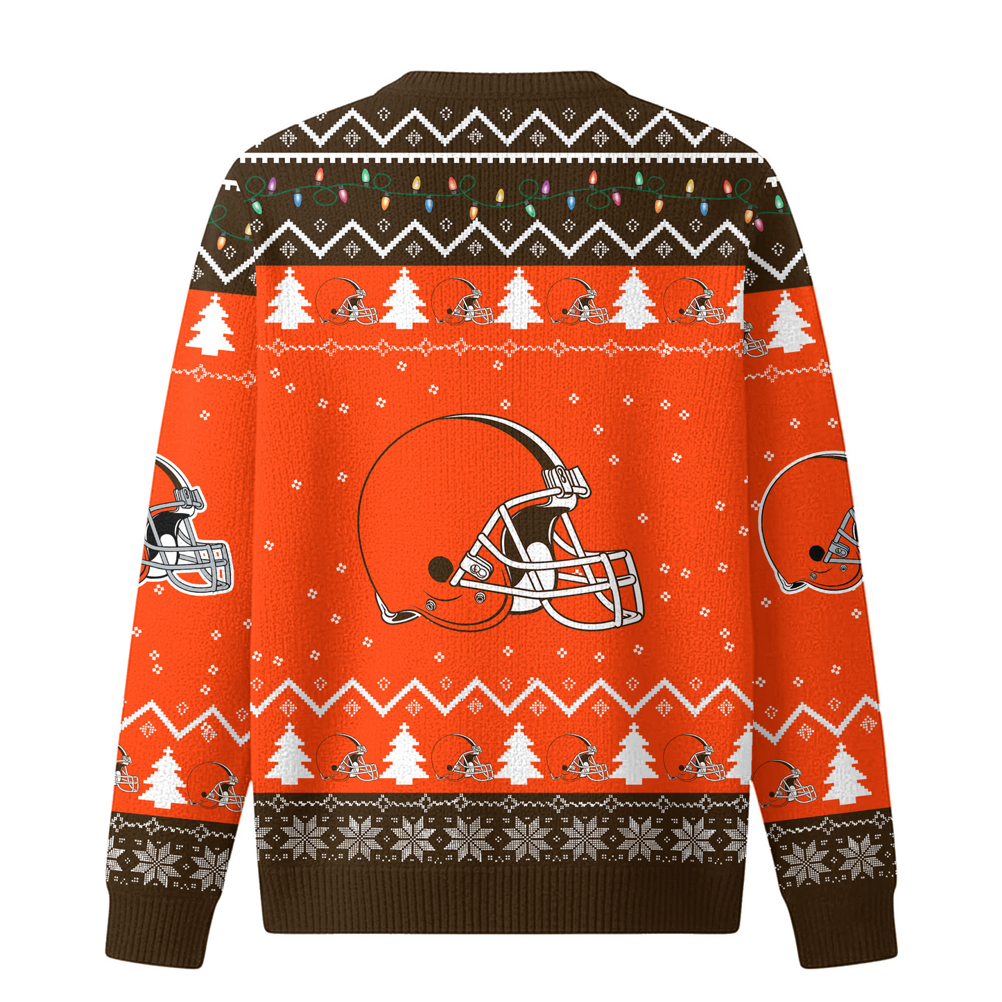 CLE x NFL Premium Knitted Cardigan Jacket DDT CTND