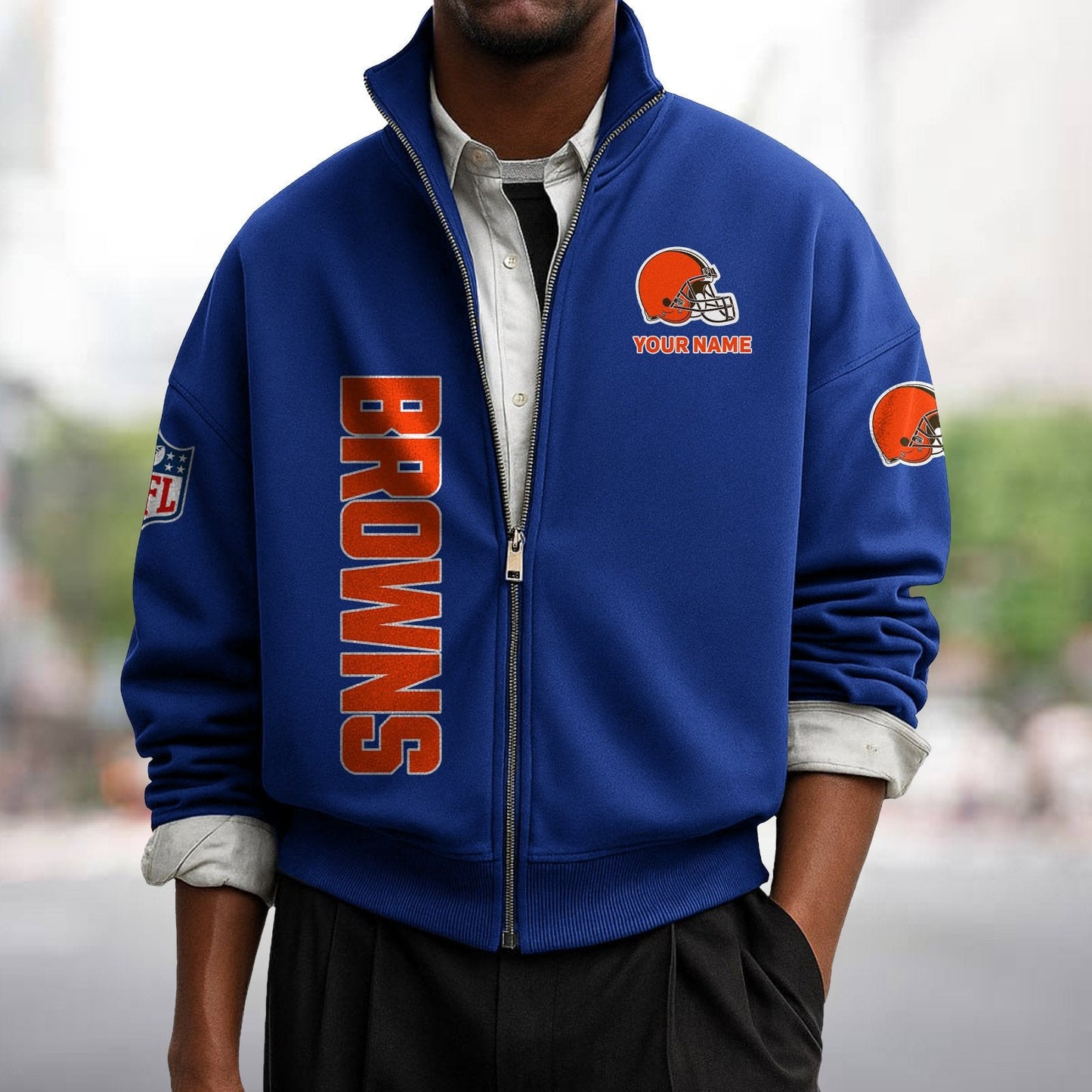 CLE x NFL Sweatshirt Full Zip DATND TANTD