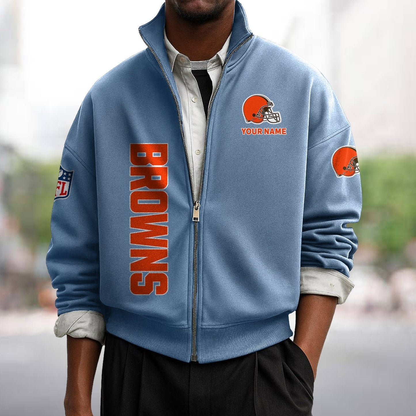 CLE x NFL Sweatshirt Full Zip DATND TANTD