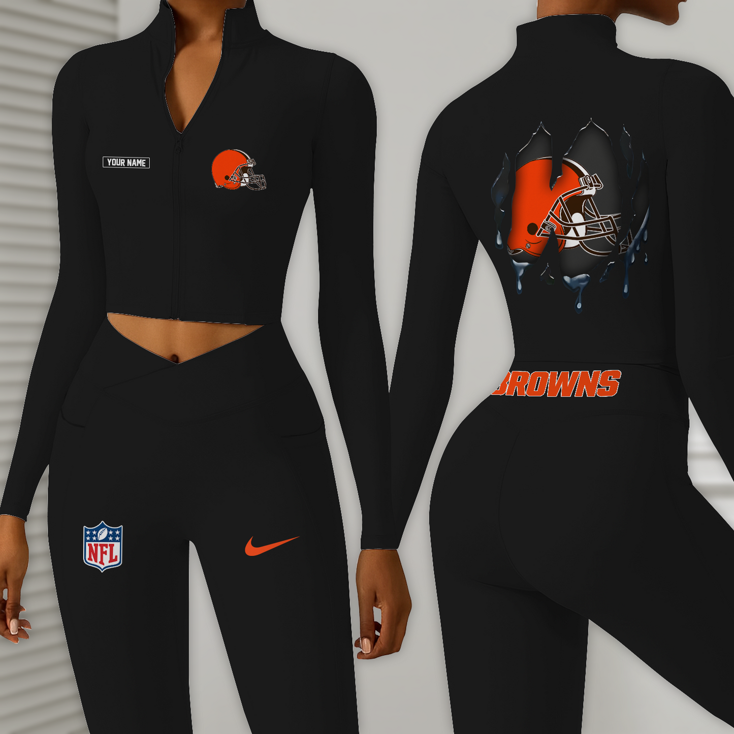 CLE x NFL Women's Activewear Set DatND DVT