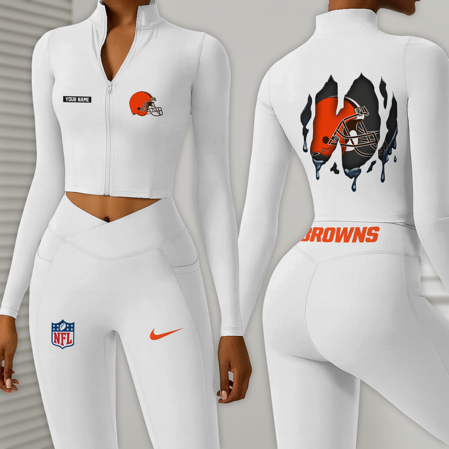 CLE x NFL Women's Activewear Set DatND DVT
