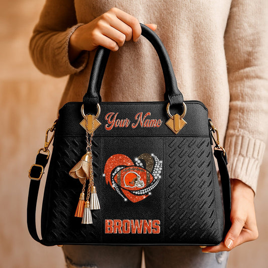 CLE x NFL Zip Handbag 0811 DatND DVT