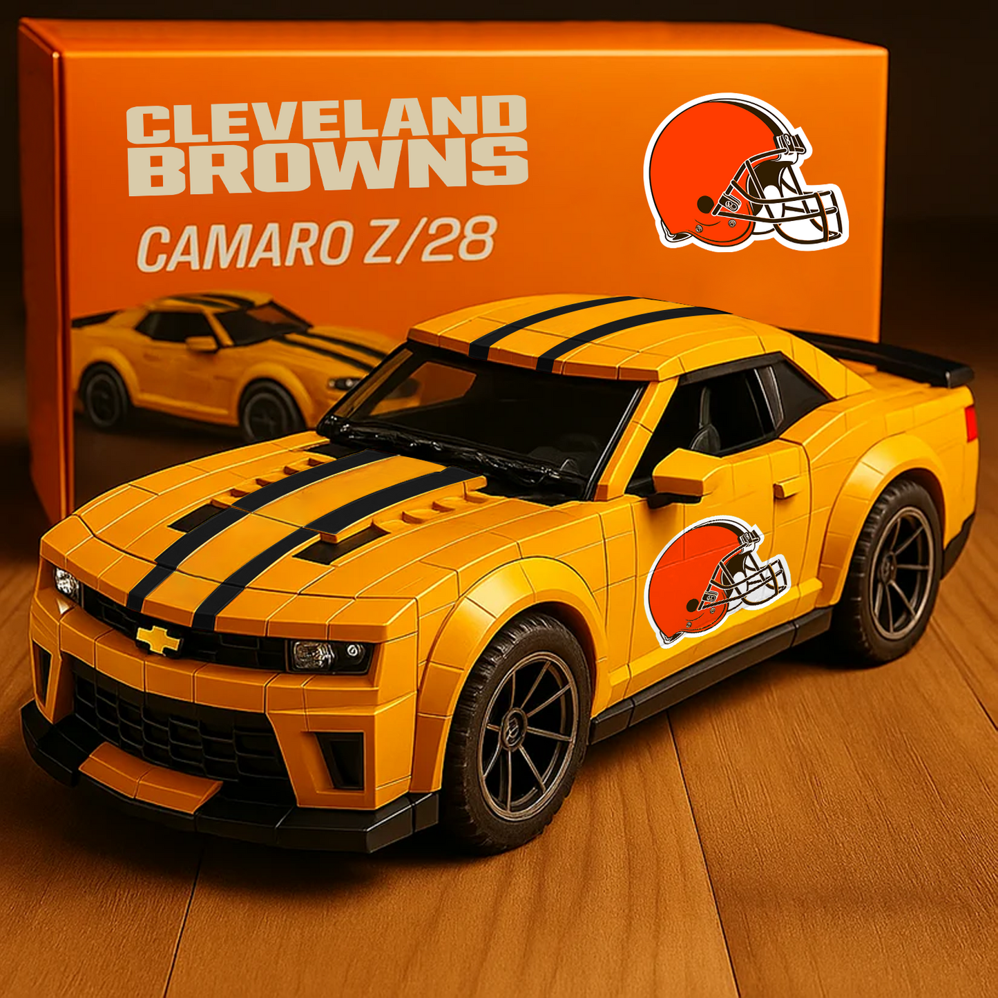 CLE x NFL Football Team Camaro Z28 DATND TANTD